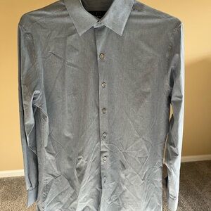Alfani Men's Gray Dress Shirt